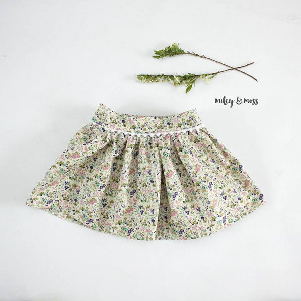 l o i s - Gathered Party Skirt {Older Girls - 4+ yrs}