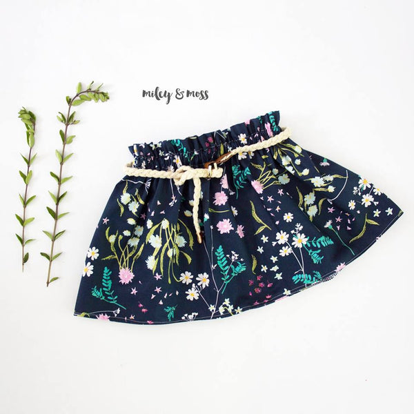 l o i s - Gathered Party Skirt {Older Girls - 4+ yrs}